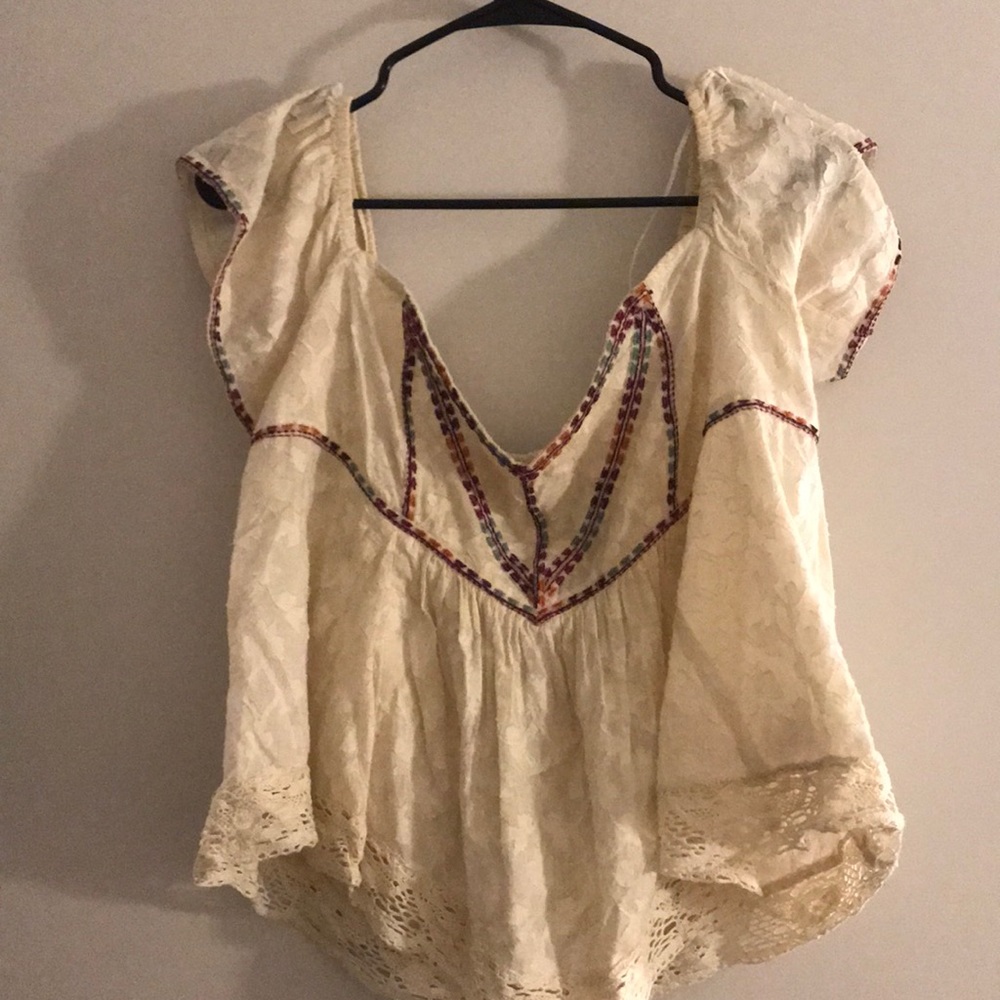 FREE PEOPLE Bohemian Top